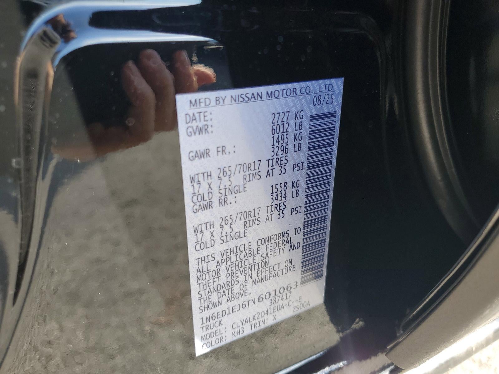 2026 Nissan Frontier Crew Cab 4x2 PRO-X