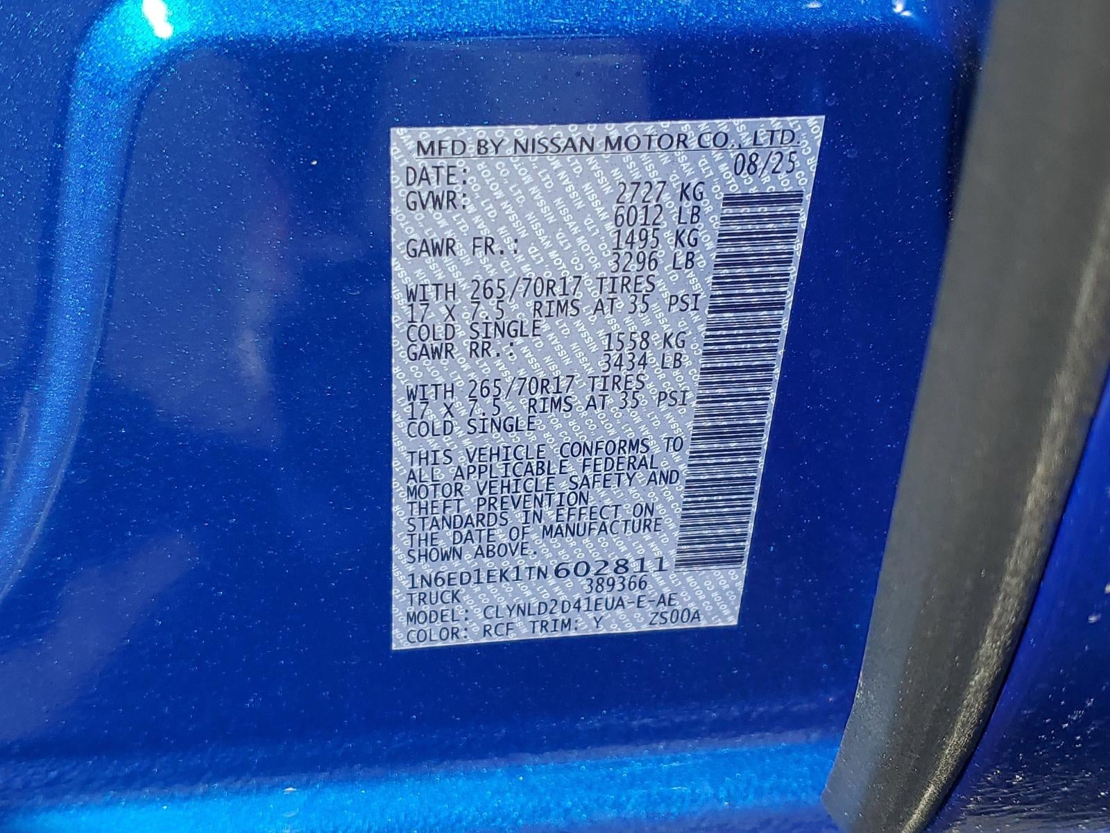 2026 Nissan Frontier Crew Cab 4x4 PRO-4X