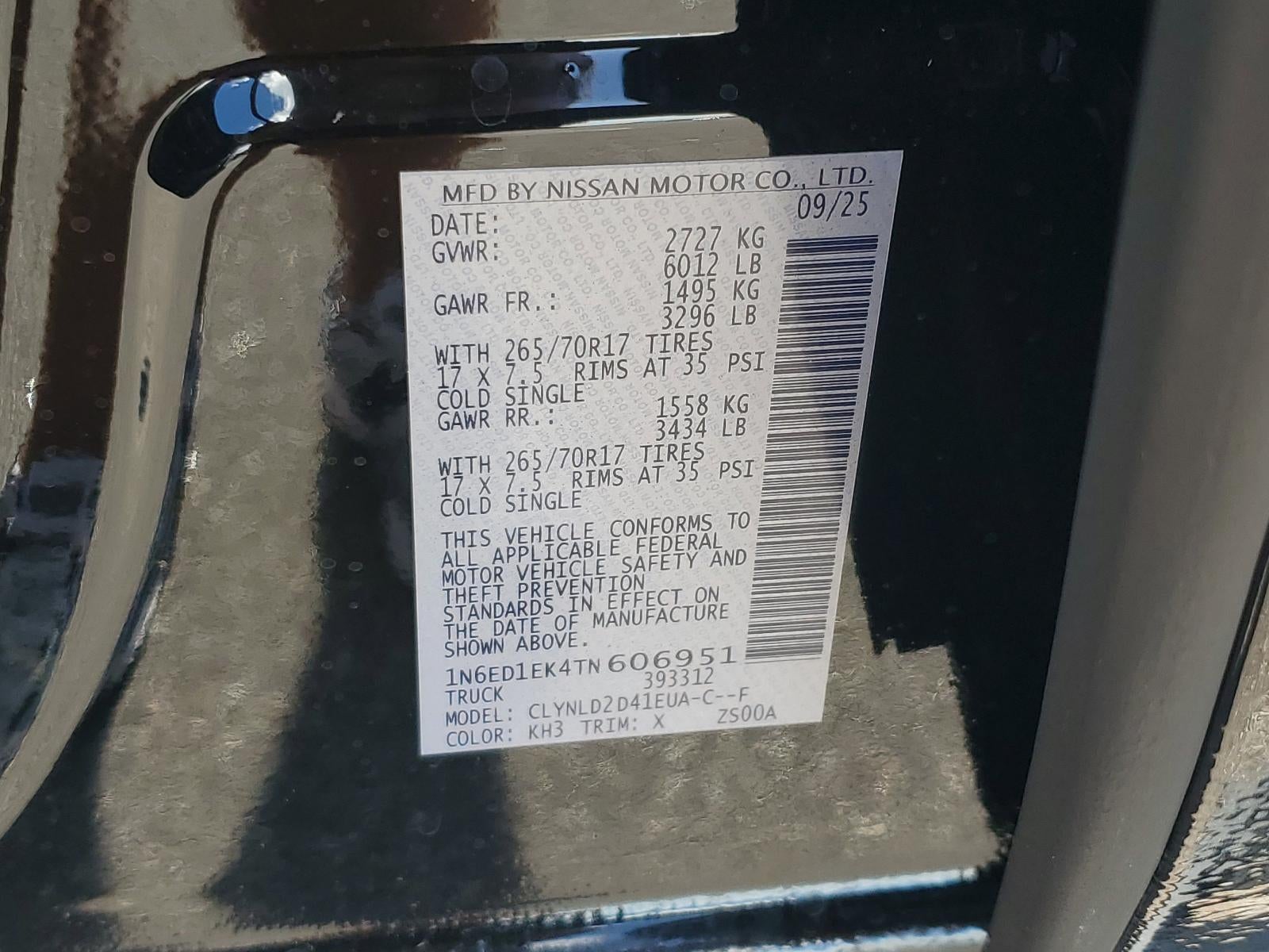 2026 Nissan Frontier Crew Cab 4x4 PRO-4X