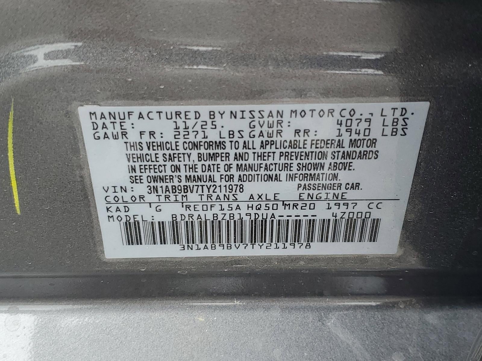 2026 Nissan Sentra S Sedan