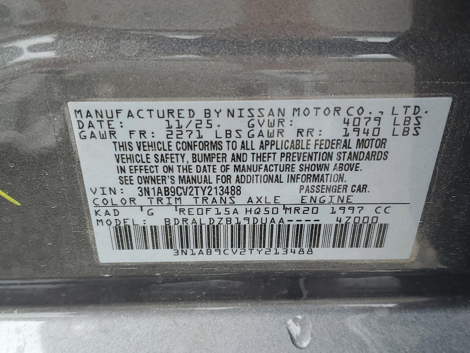 2026 Nissan Sentra SV Sedan