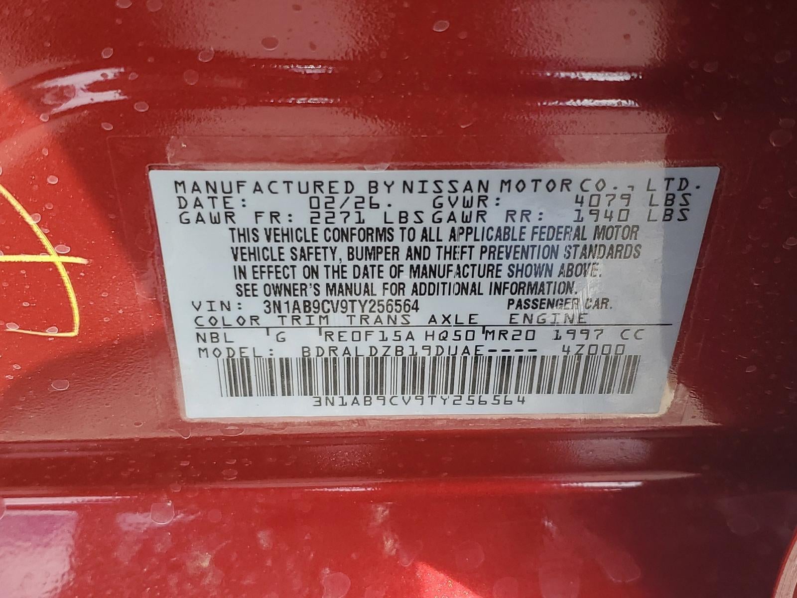 2026 Nissan Sentra SV Sedan