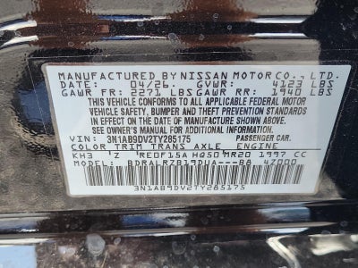 2026 Nissan Sentra SR Sedan