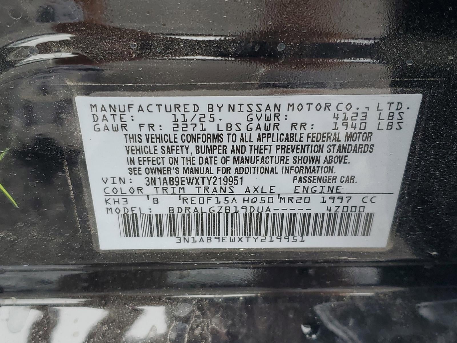 2026 Nissan Sentra SL Sedan