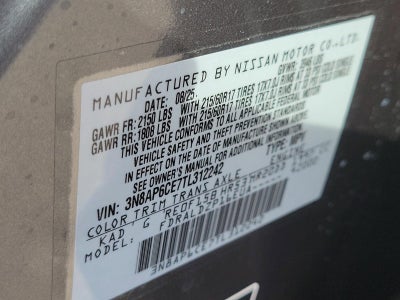 2026 Nissan Kicks SV FWD