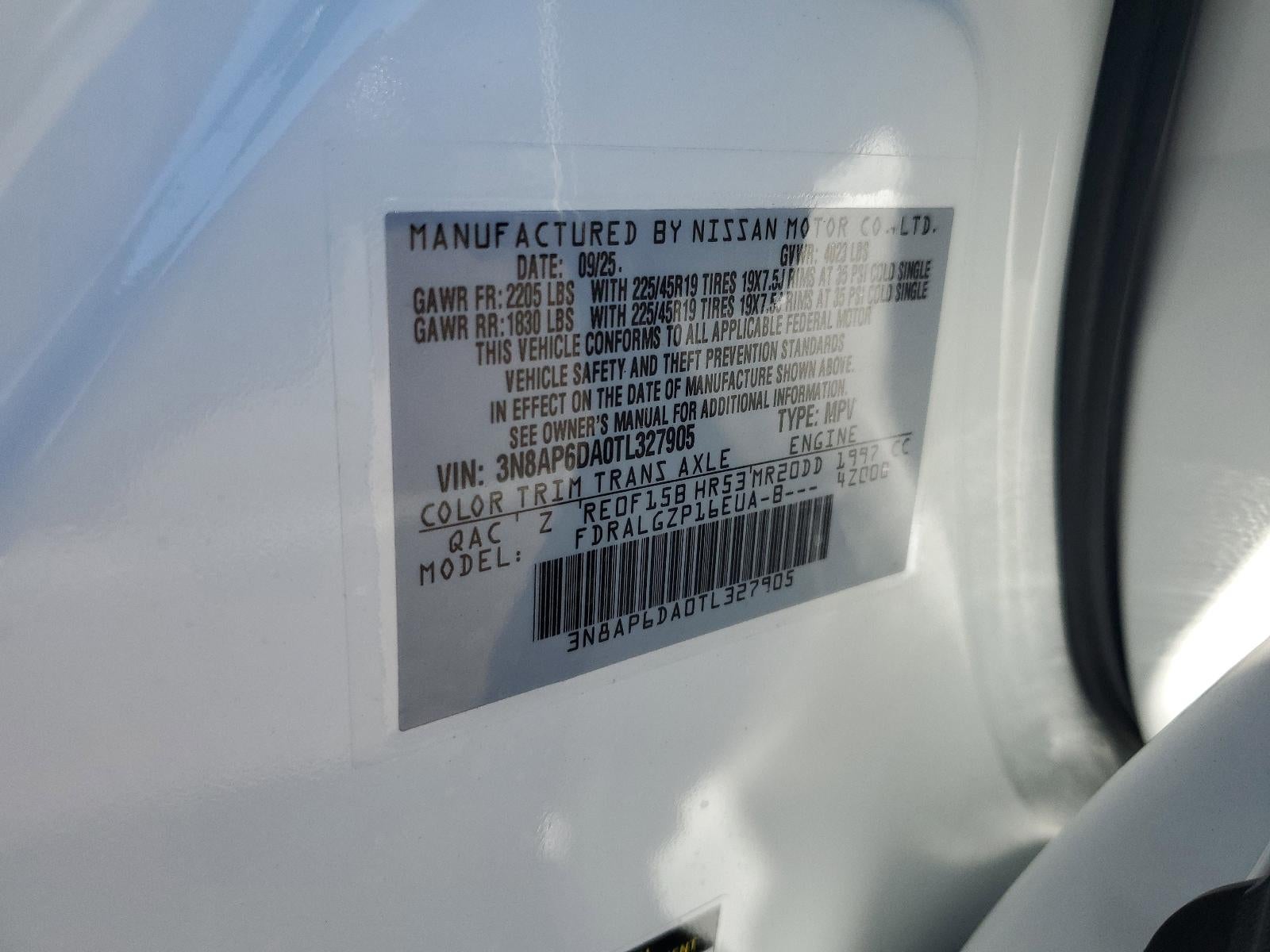 2026 Nissan Kicks SR FWD