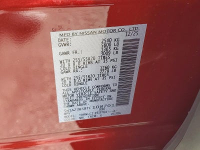 2026 Nissan Murano AWD SV