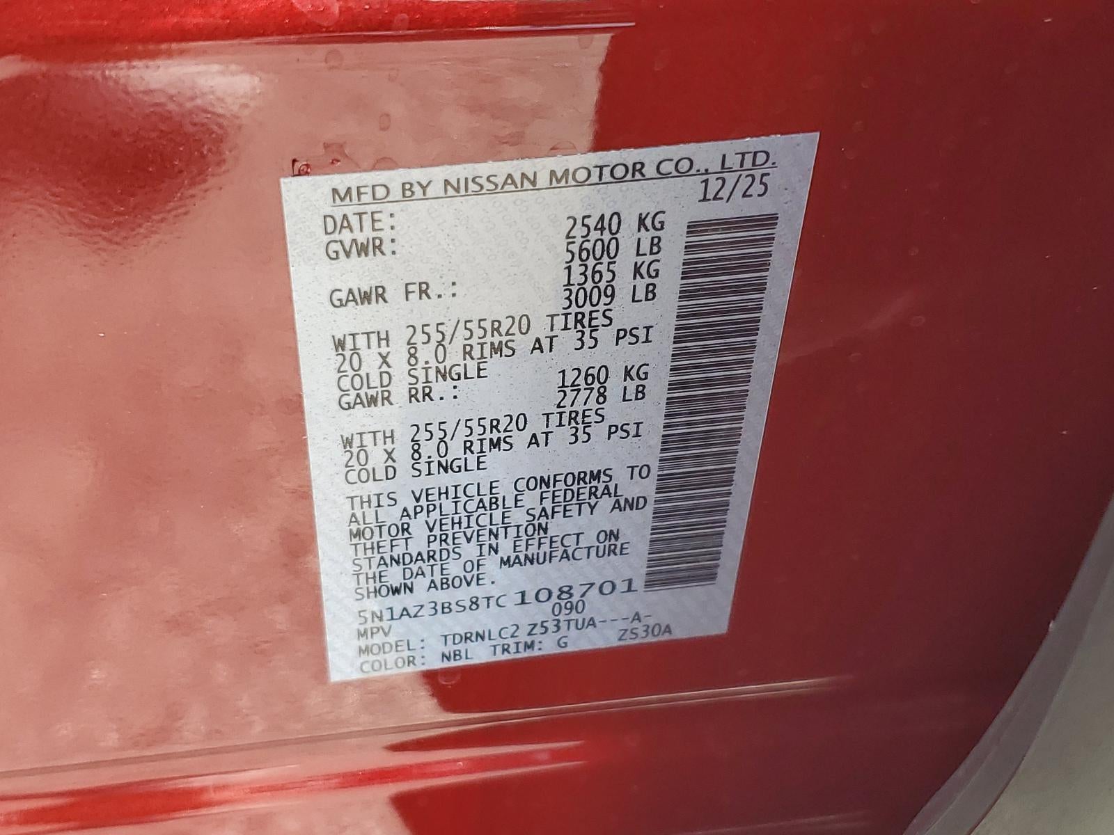 2026 Nissan Murano AWD SV