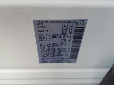 2026 Nissan Murano AWD SL