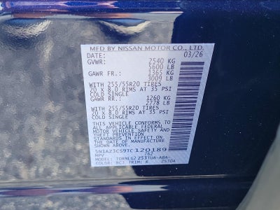 2026 Nissan Murano AWD SL