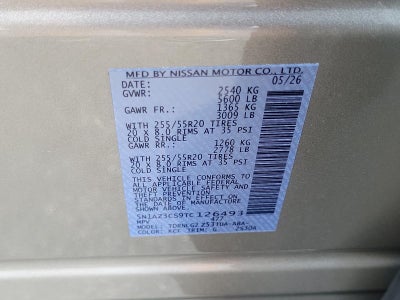 2026 Nissan Murano AWD SL