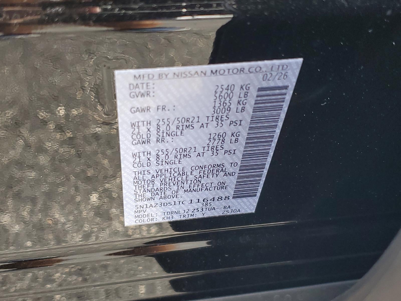 2026 Nissan Murano AWD Platinum