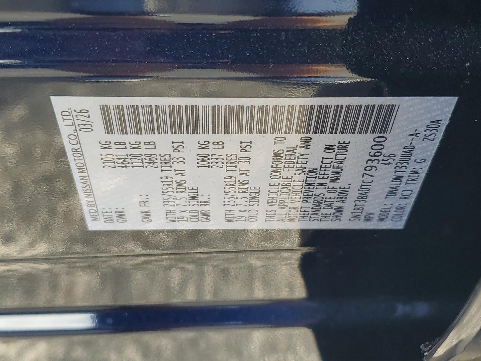 2026 Nissan Rogue 2026.5 FWD Dark Armor