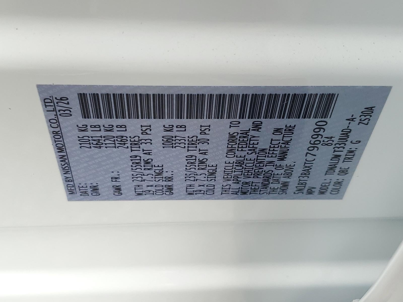 2026 Nissan Rogue 2026.5 FWD Dark Armor