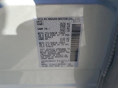 2025 Nissan Pathfinder SV 2WD