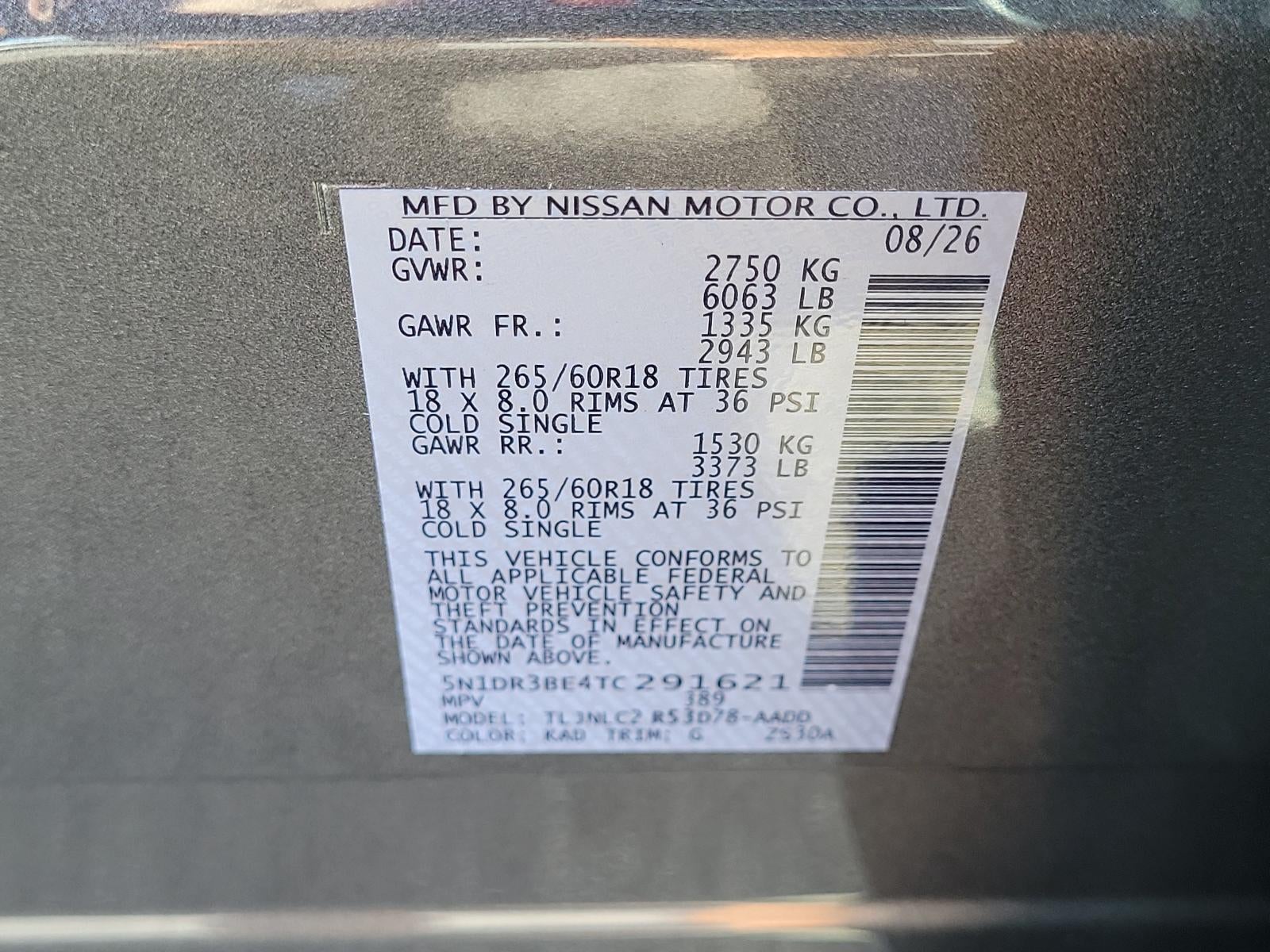 2026 Nissan Pathfinder Rock Creek 4WD