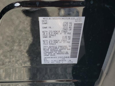 2026 Nissan Pathfinder SV 2WD