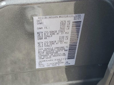 2025 Nissan Pathfinder SL 2WD