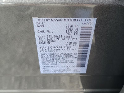 2026 Nissan Pathfinder SL 2WD