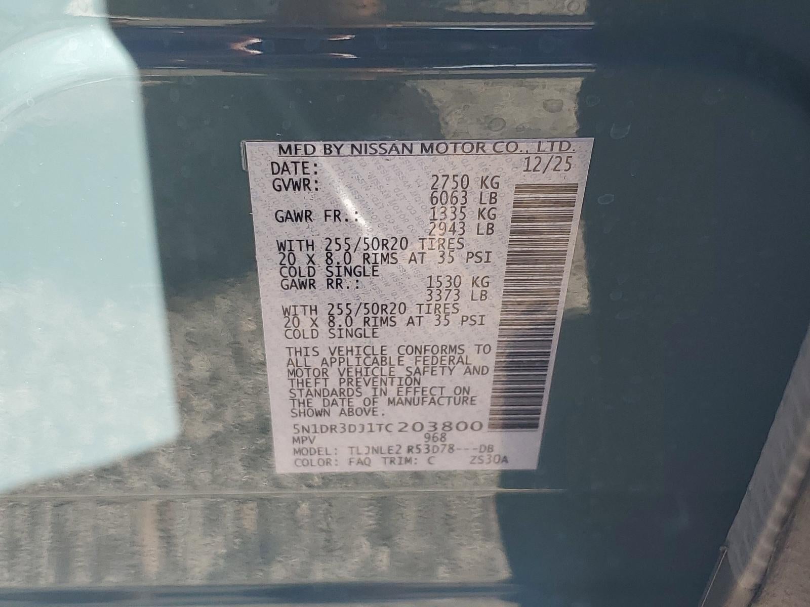 2026 Nissan Pathfinder Platinum 4WD