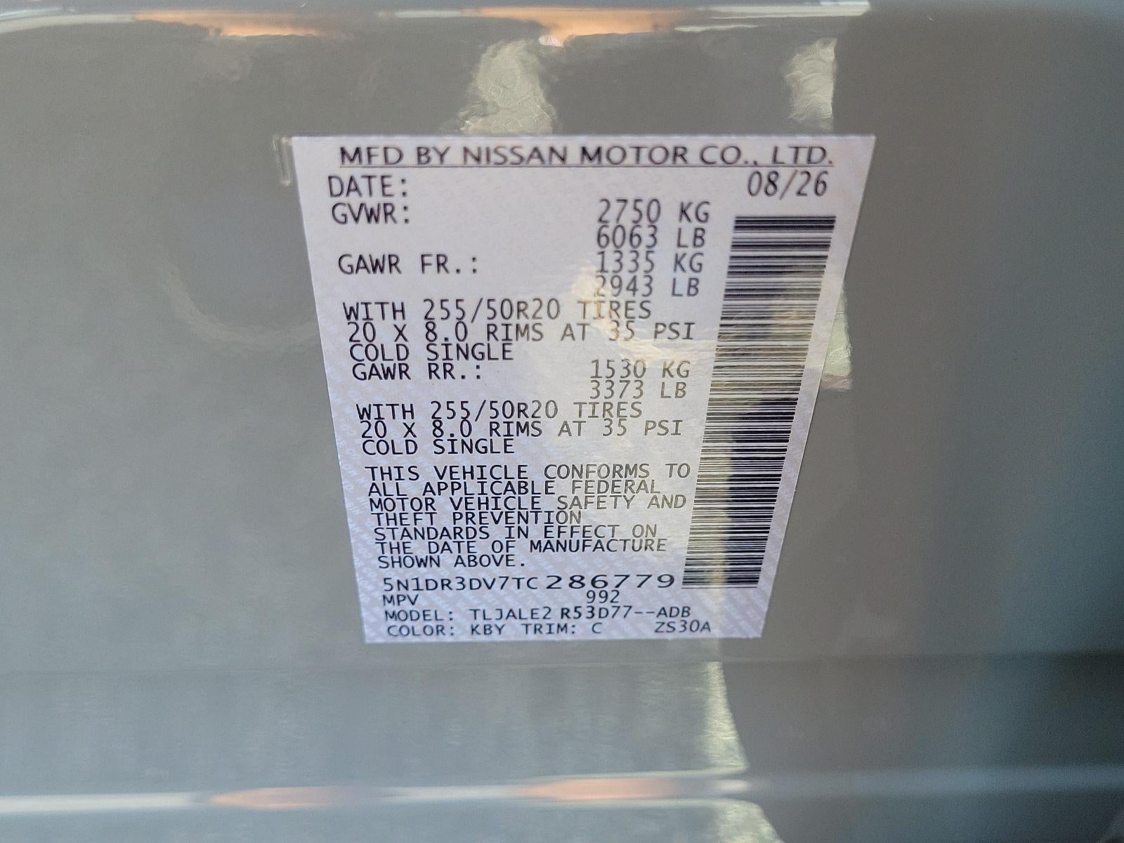 2026 Nissan Pathfinder Platinum 2WD