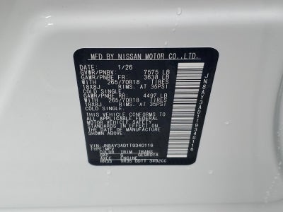 2026 Nissan Armada 4x2 SV