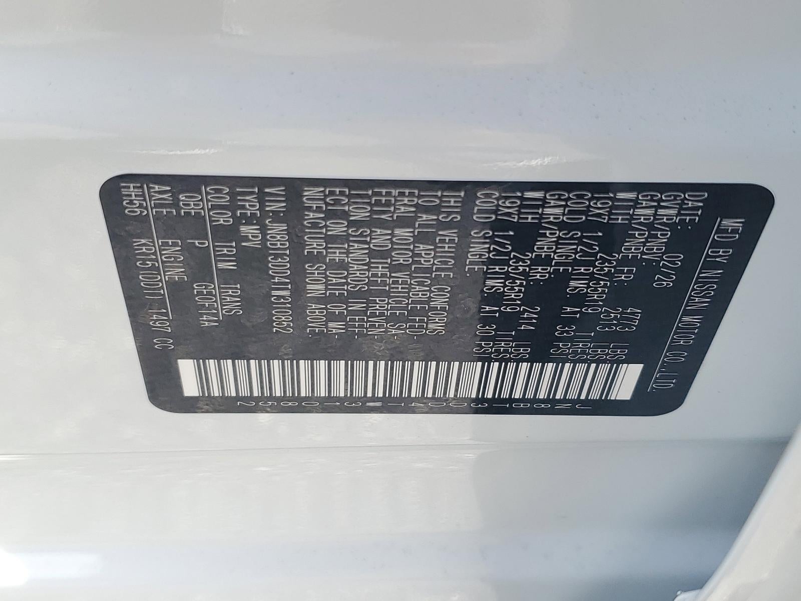 2026 Nissan Rogue 2026.5 AWD Platinum