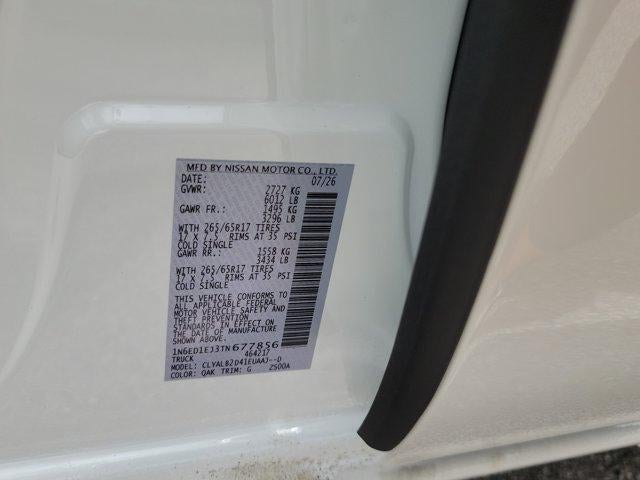 2026 Nissan Frontier Crew Cab 4x2 SV