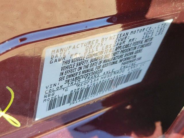 2025 Nissan Sentra SV CVT