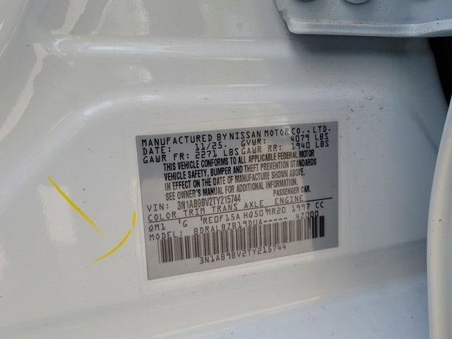 2026 Nissan Sentra S Sedan