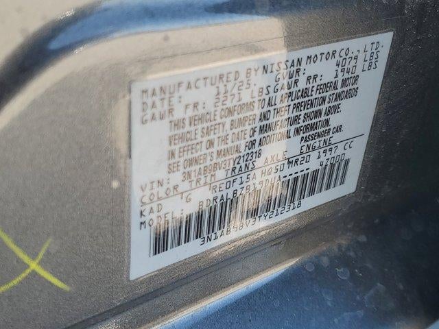 2026 Nissan Sentra S Sedan