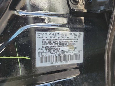 2026 Nissan Sentra SV Sedan