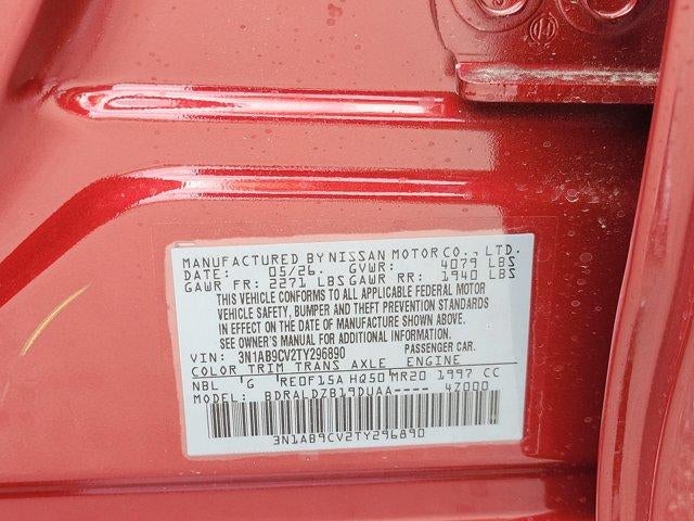 2026 Nissan Sentra SV Sedan