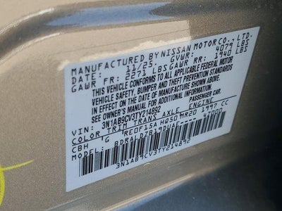 2026 Nissan Sentra SV Sedan