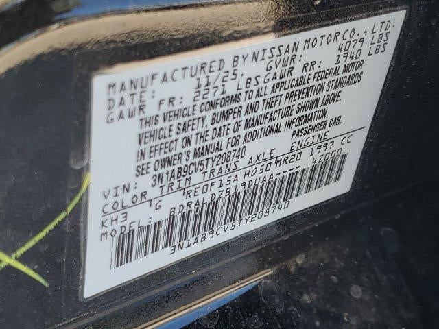 2026 Nissan Sentra SV Sedan