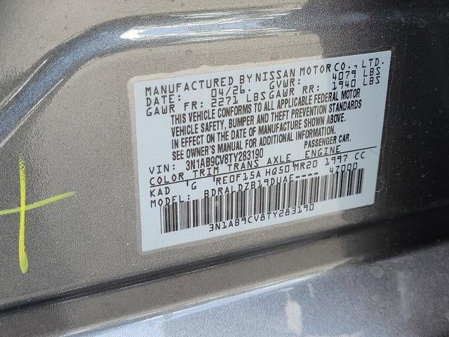 2026 Nissan Sentra SV Sedan