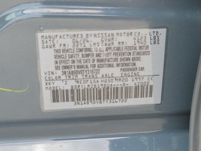 2026 Nissan Sentra SR Sedan