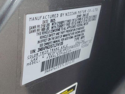 2026 Nissan Kicks SV FWD