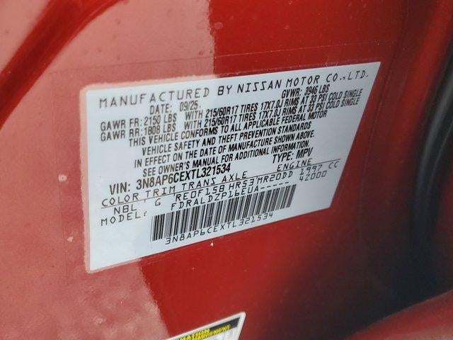 2026 Nissan Kicks SV FWD