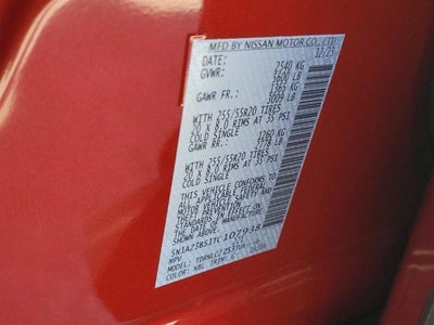 2026 Nissan Murano AWD SV *Ltd Avail*