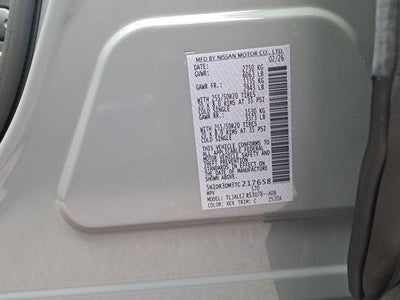 2026 Nissan Pathfinder Platinum 2WD