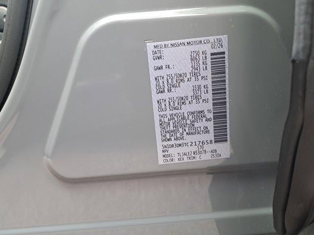 2026 Nissan Pathfinder Platinum 2WD