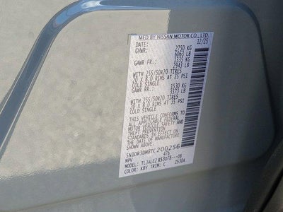 2026 Nissan Pathfinder Platinum 2WD