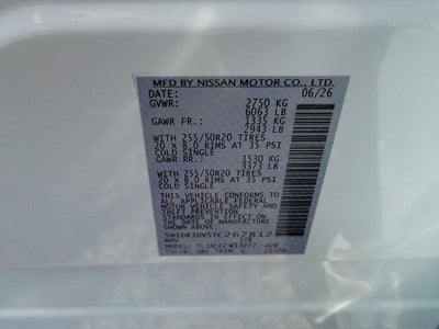2026 Nissan Pathfinder Platinum 2WD