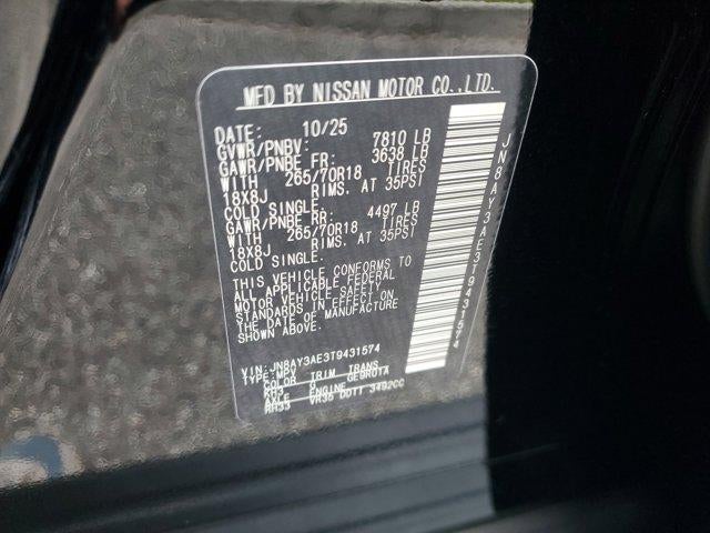 2026 Nissan Armada 4x4 SV