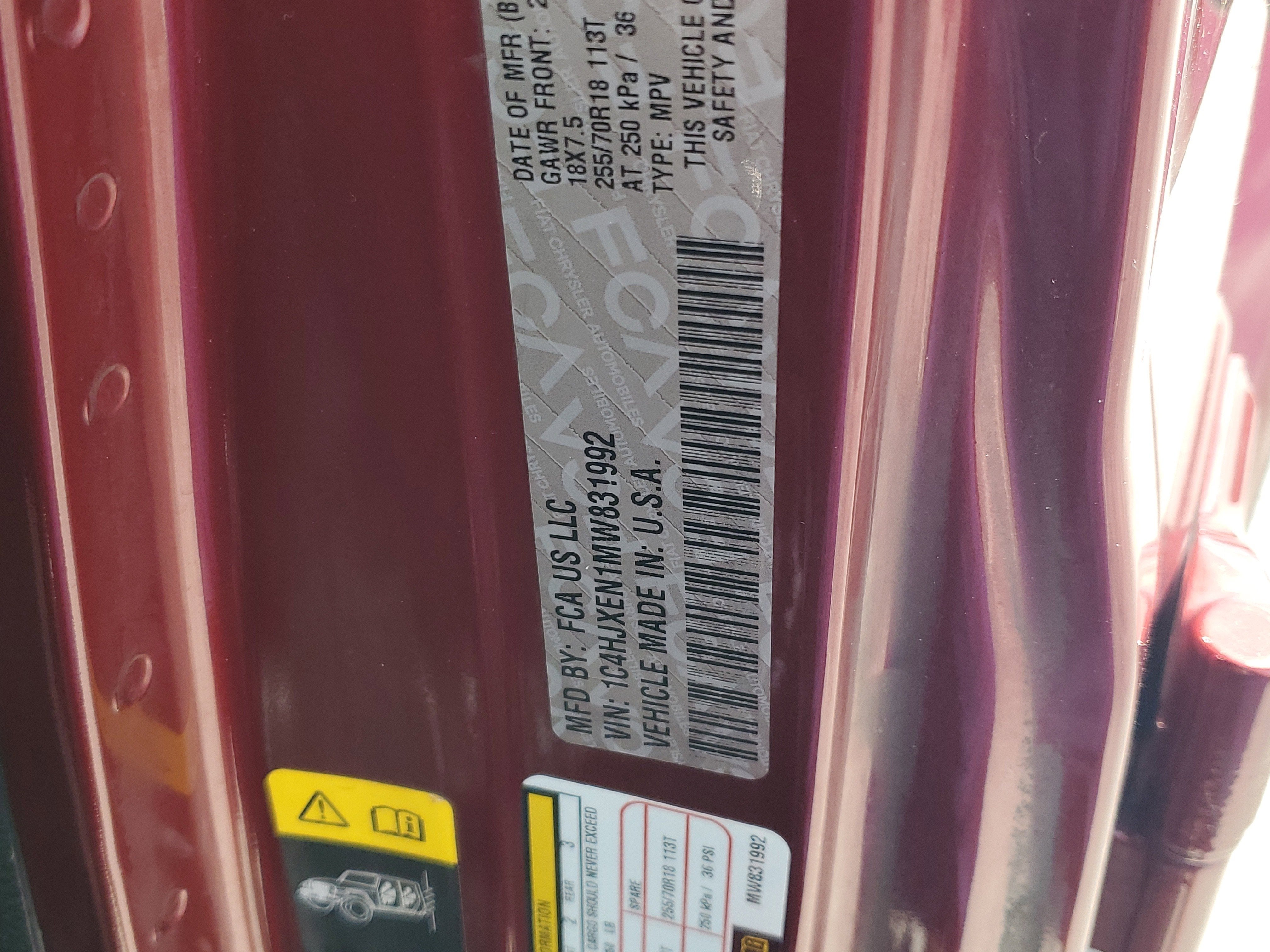 2021 Jeep Wrangler Unlimited Sahara