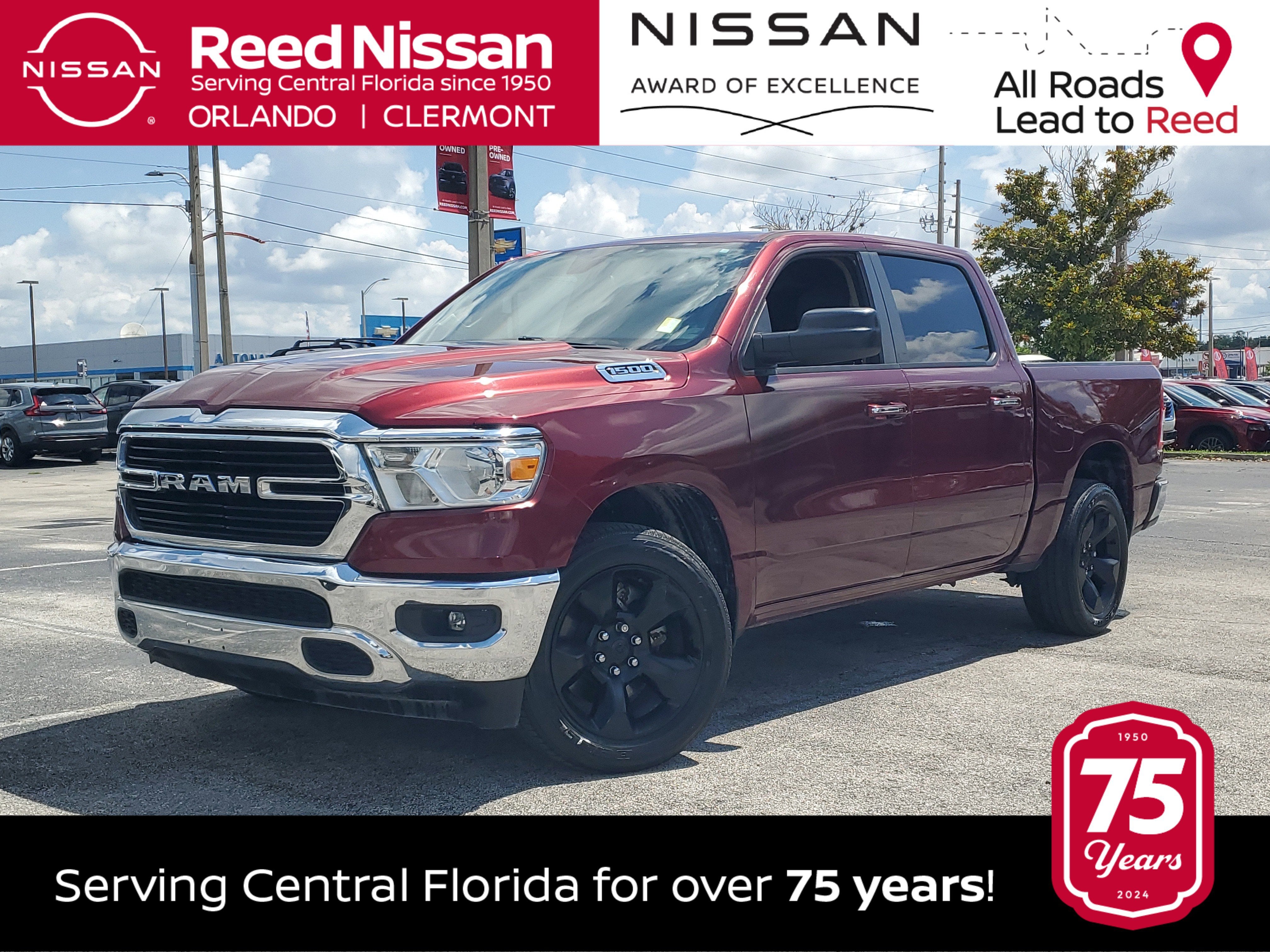 2019 RAM 1500 Big Horn/Lone Star 4x4 Crew Cab 5'7's photo
