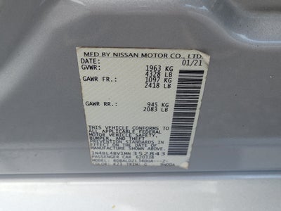 2021 Nissan Altima 2.5 S