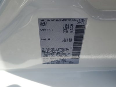 2023 Nissan Altima 2.5 SR