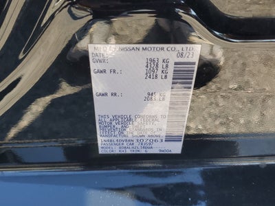 2024 Nissan Altima 2.5 SV